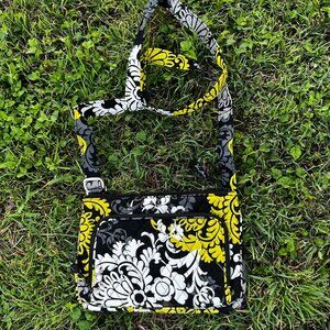 Vera Bradley Hipster crossbody purse, Baroque pattern *RETIRED PRINT